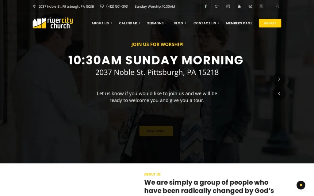 River City Church of Pittsburgh website