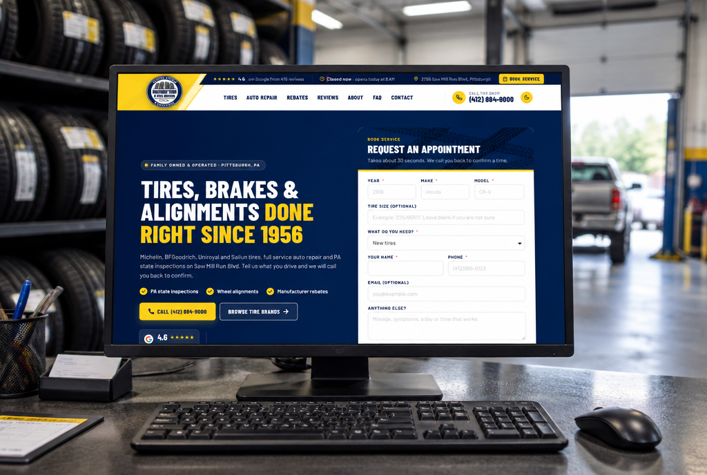 Factory tire & full service